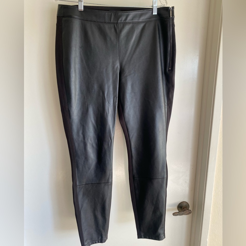 White House Black Market Faux Leather Leggings